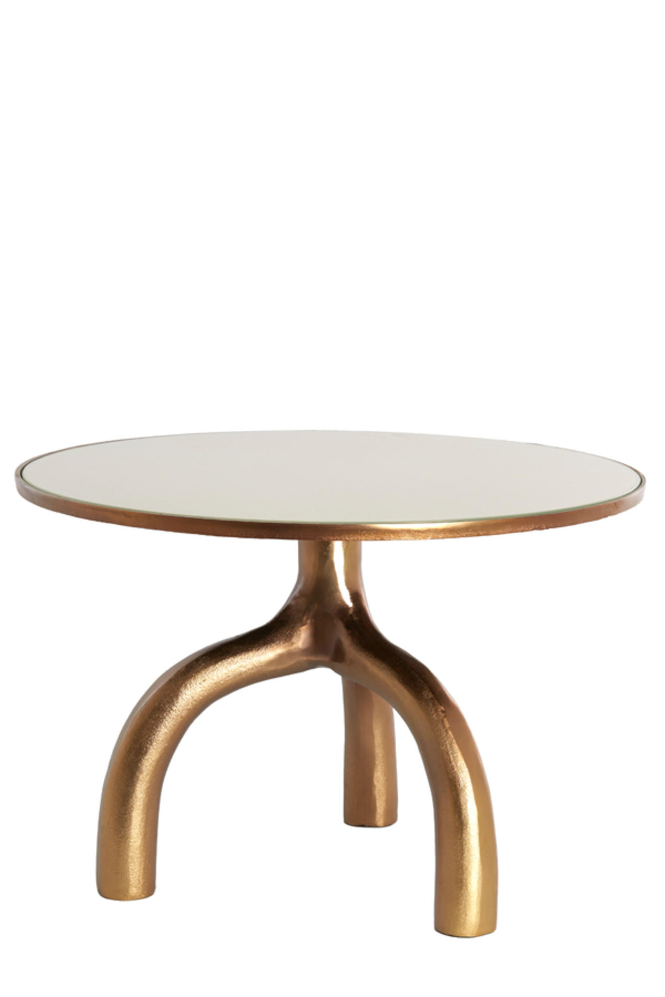 COUCHTISCH Mello Braun Ø65/44 cm - Braun, Metall (65/65/44cm) - Light & Living