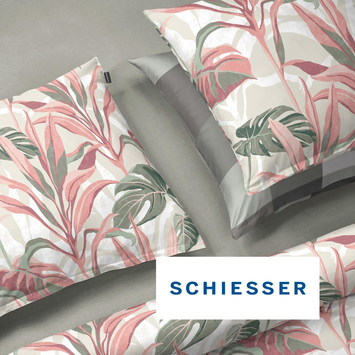 SPANNBETTLAKEN Jessi 100% Baumwolle 150x200 cm Helltaupe - Taupe, Textil (150/200cm) - SCHIESSER