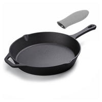 PFANNE Schwarz 45/31/6 cm KS7739 - Schwarz, Metall (31cm) - Krisberg 