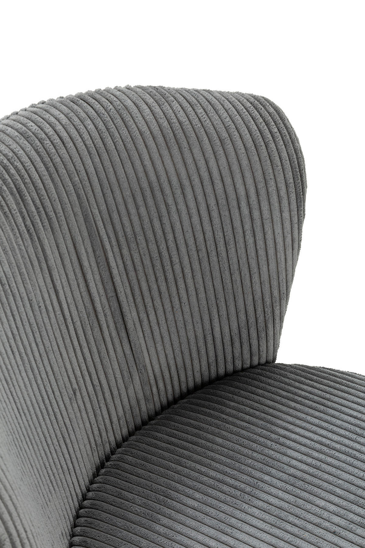 ESSZIMMERSTUHL Megan Grau 47/58/47 cm - Grau, Textil (58/47/47cm) - Calicosy