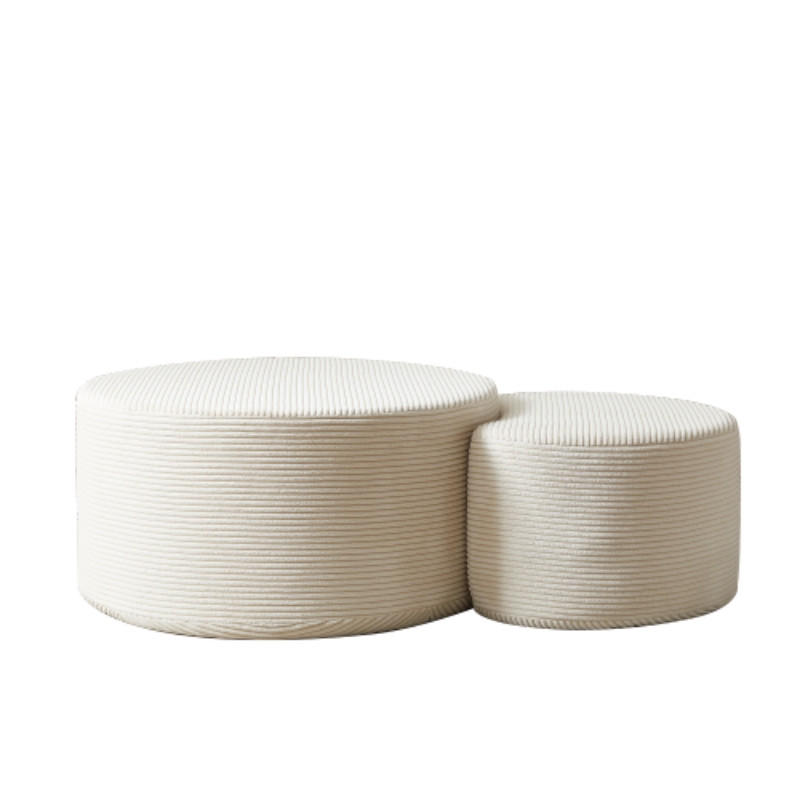 KAFFEETISCH-SET Beige 2er-Set - Beige, Textil (81/81/40cm) - PANGIVO