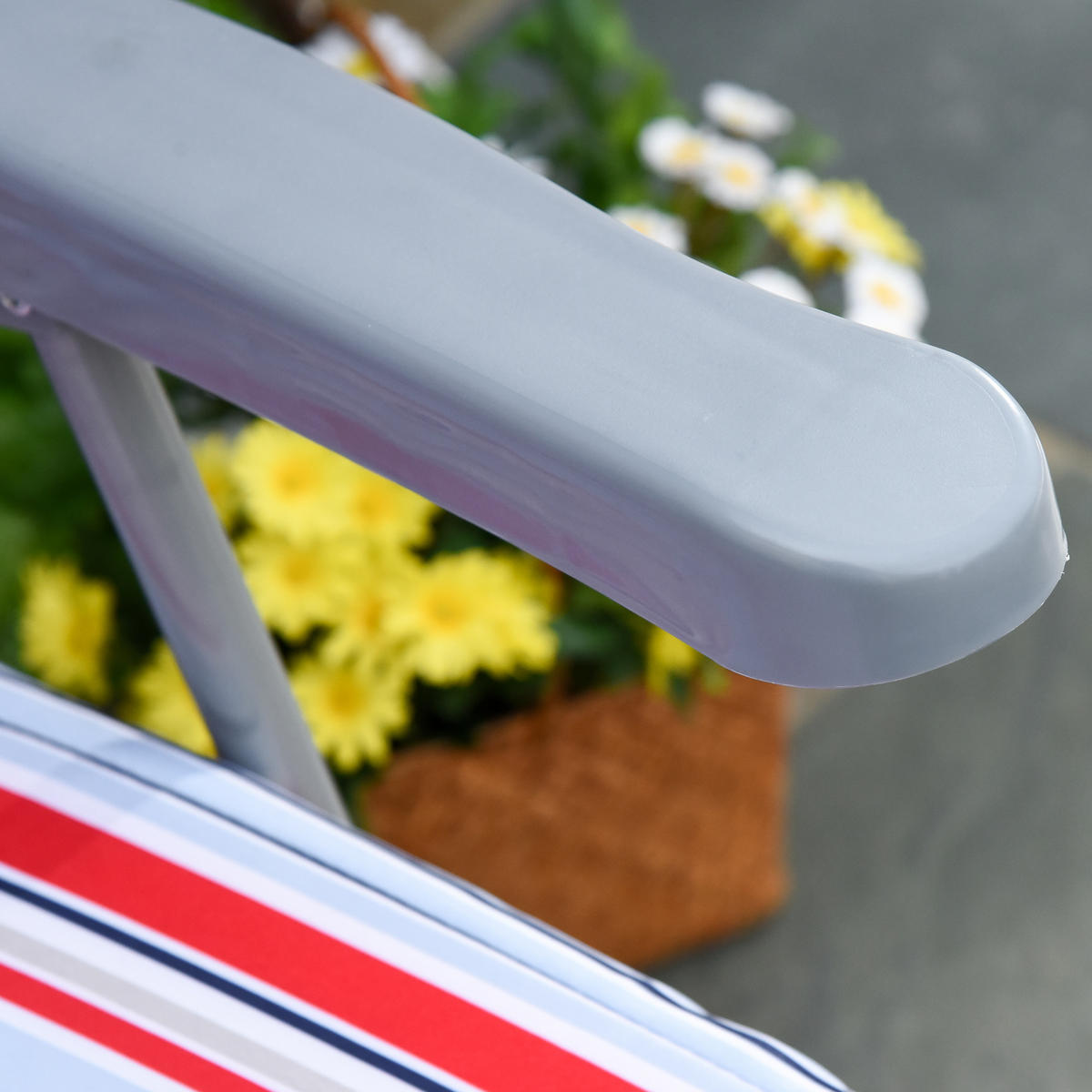 SONNENLIEGE aus Polyester 60x75x65-102 cm in Rot mit 5-fach verstellbarer Rückenlehne - Rot, Textil (60/102/75cm) - Modfu