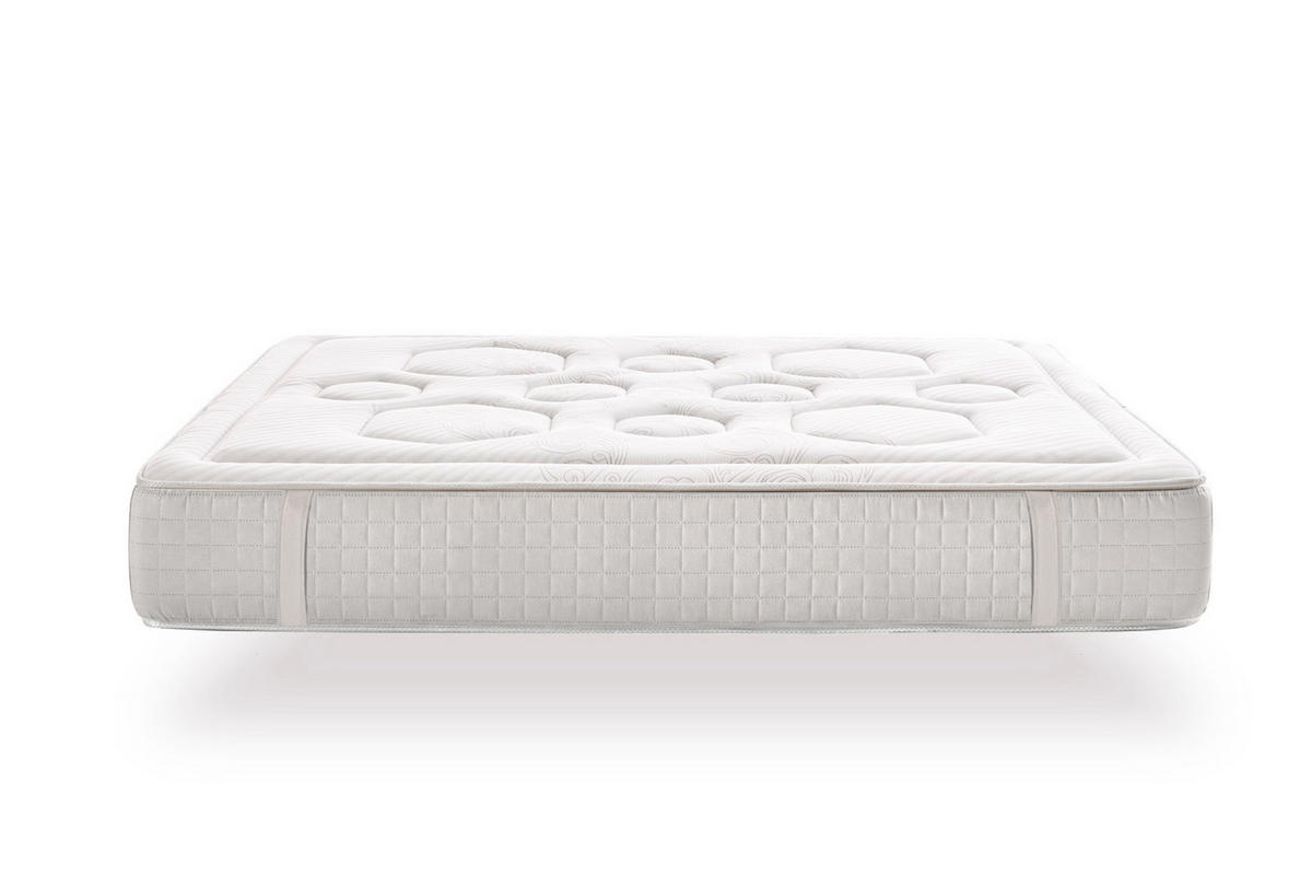 MATRATZE Tempus Premier - 180X200 cm - Weiß, Textil (180/200cm) - Moonia