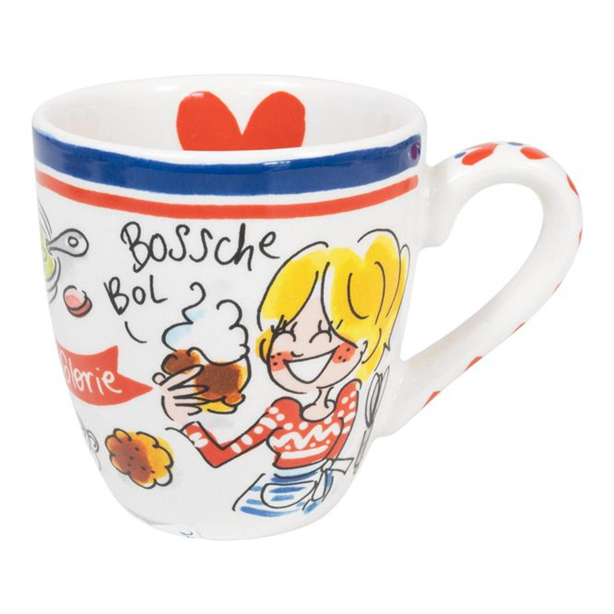 MINI-BECHER Holland in Bunt - 200 ml - Multicolor, Keramik (0.2L) - Blond Amsterdam