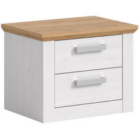 NACHTKOMMODE Verona Sibiu Lärche Nachbildung - Lärchefarben, Holzwerkstoff (56/43/39cm) - Xonox