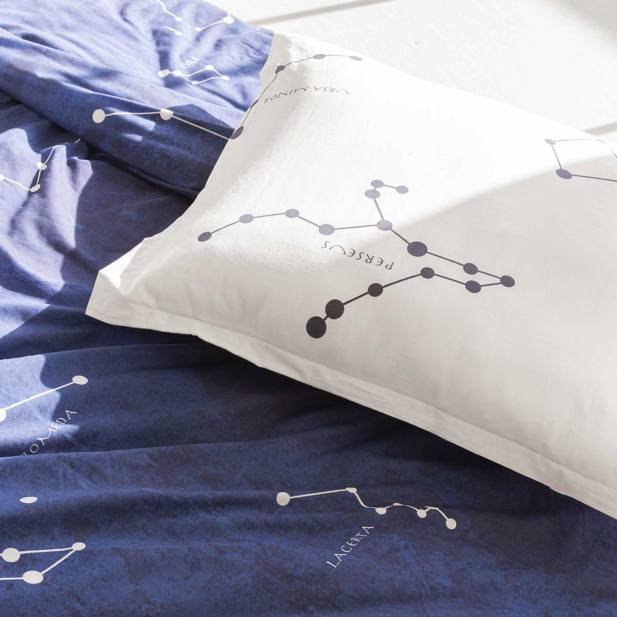 KISSENBEZUG cosmos 60x60 cm mehrfarbig - Multicolor, Textil (60/60cm) - Happy Friday