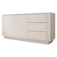 SIDEBOARD Netari 2D3SZ - Sandfarben, Holzwerkstoff (50/69/40cm) - MIRJAN24