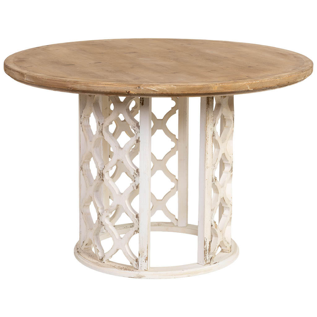 ESSTISCH aus holz 120x120x79cm - Braun, Holz (120/120/79cm) - Wanderlust