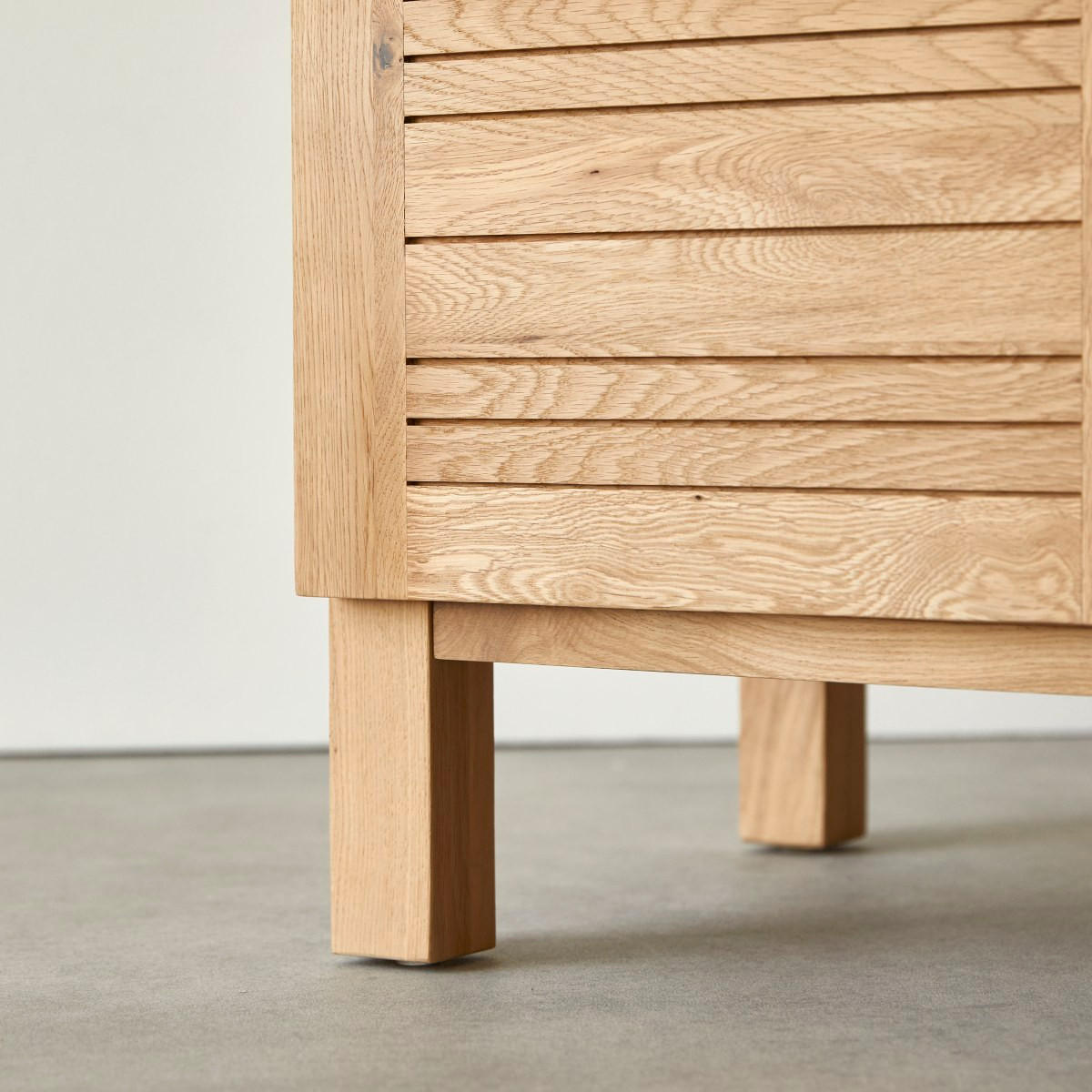 WASCHTISCHUNTERSCHRANK Soho Natur aus Eiche - Naturfarben, Holz (165/75/43cm) - Tikamoon