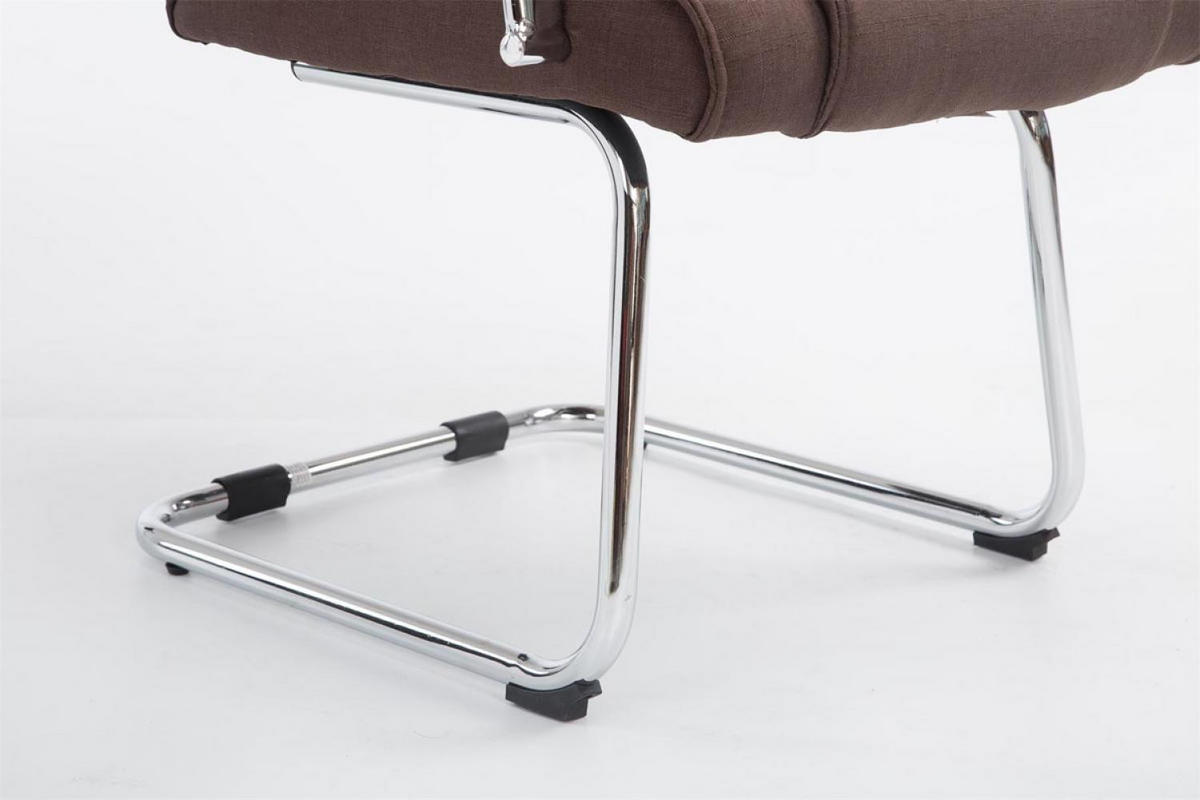 SCHWINGSTUHL Stoff braun - Braun, Textil/Metall (60/104/67cm) - CLP