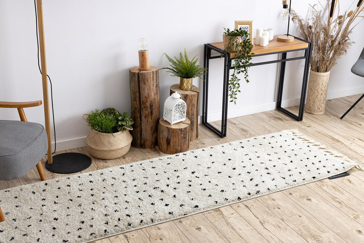TEPPICH Berber 70/300 cm - Creme, Textil (70/300cm) - rugsX