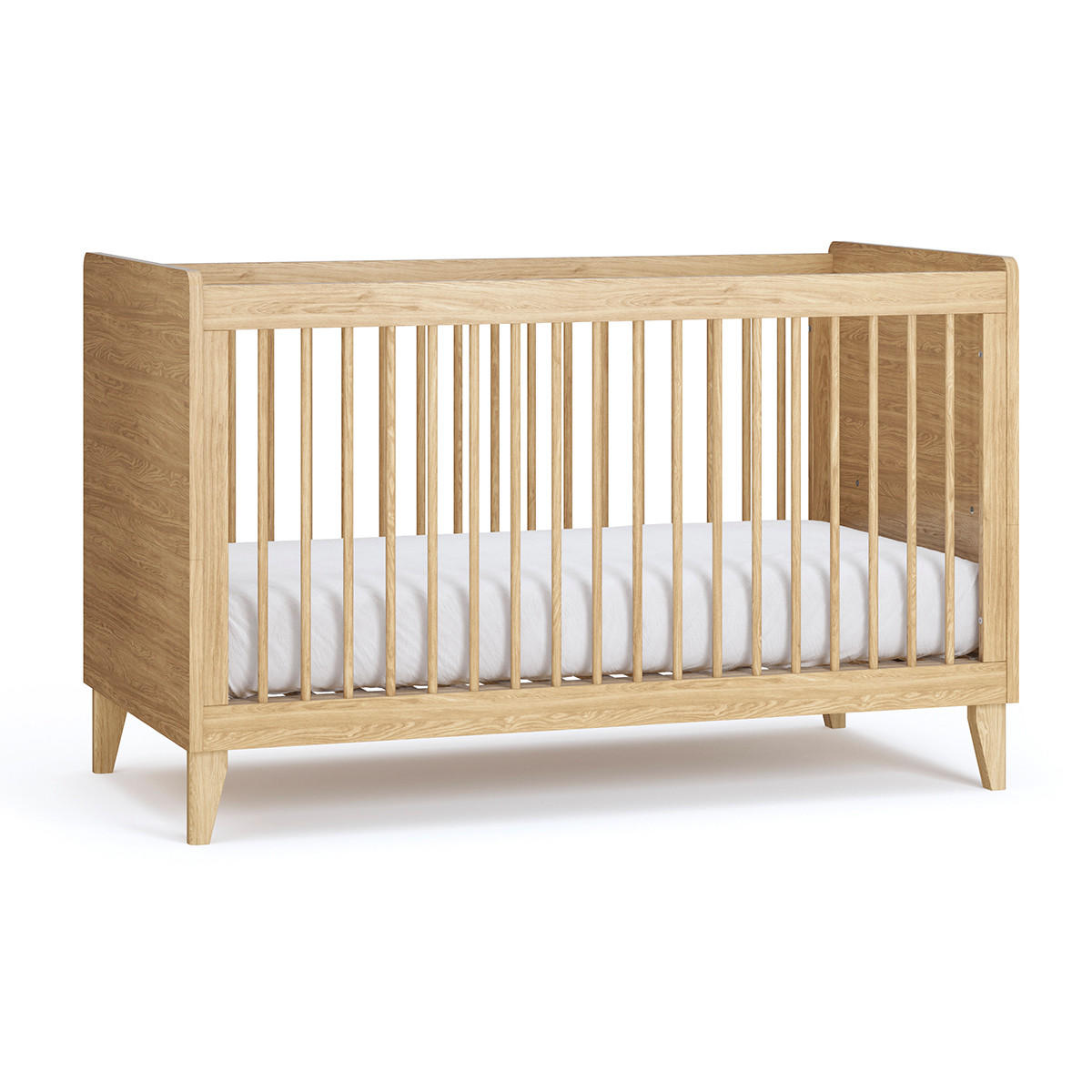 BABYZIMMER 3-teilig Muve Holz - Braun, Holzwerkstoff (143/90/75cm) - Petits-meubles