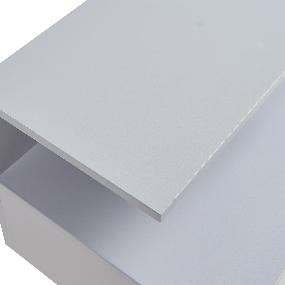 WANDSCHRANK Amberg - Hellgrau, Holzwerkstoff (40/31/35cm) - [en.casa]