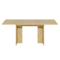 ESSTISCH ausziehbar 140-180 x 80 cm Eiche-Optik - Sonoma Eiche, Holzwerkstoff (80/180/75cm) - Urban Meuble