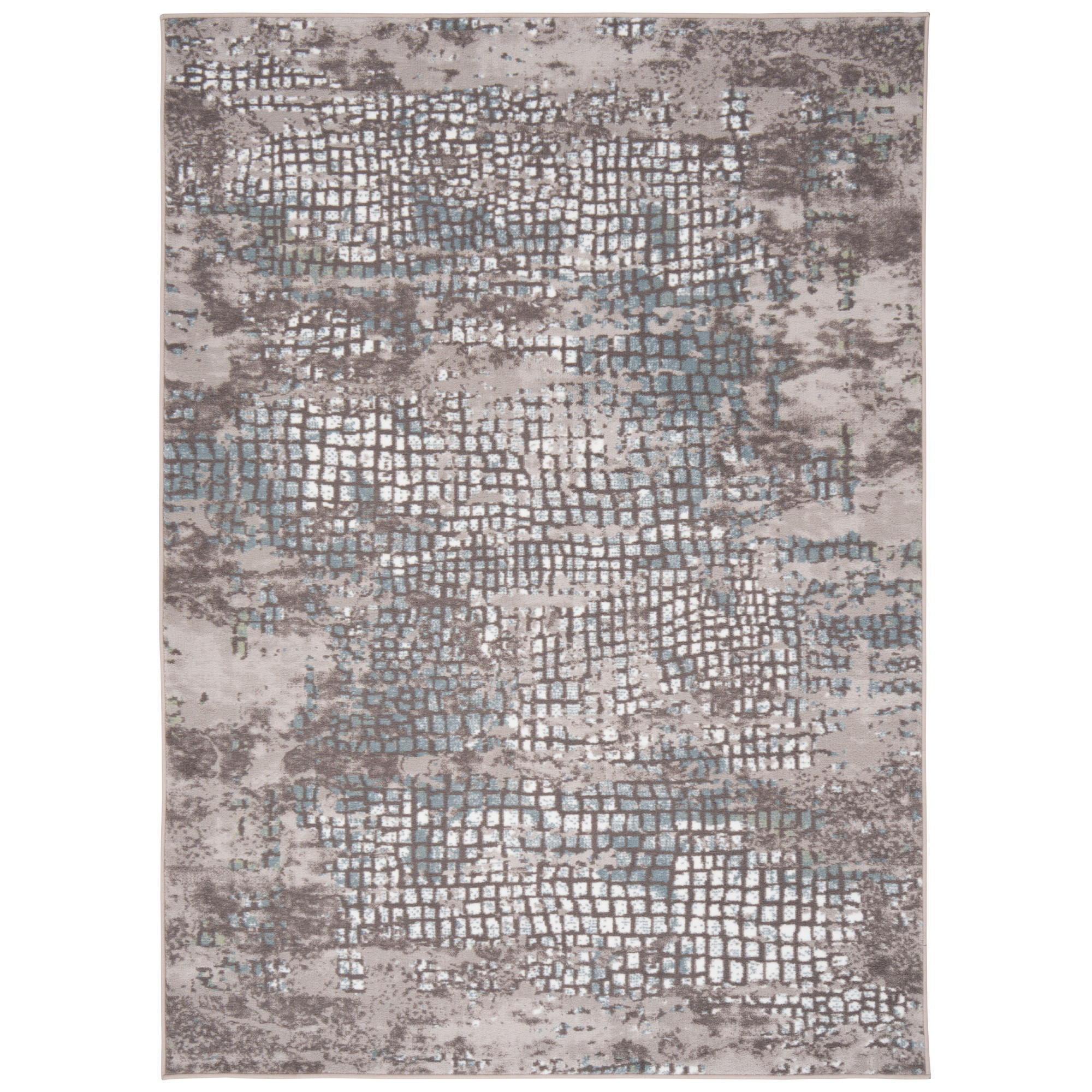 DESIGNER TEPPICH TAWIRA VINTAGE - Edelstahlfarben, Textil (120/170cm) - Pergamon