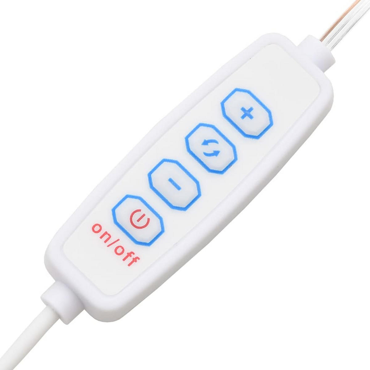 SCHMINKTISCH Mit Led Weiss 60/40/140 Cm - Weiß, Holzwerkstoff (40/140/60cm) - vidaXL