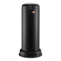 TRETEIMER Baseboy 30 Schwarz matt - Schwarz, Metall (36.2/80/36.2cm) - Wesco