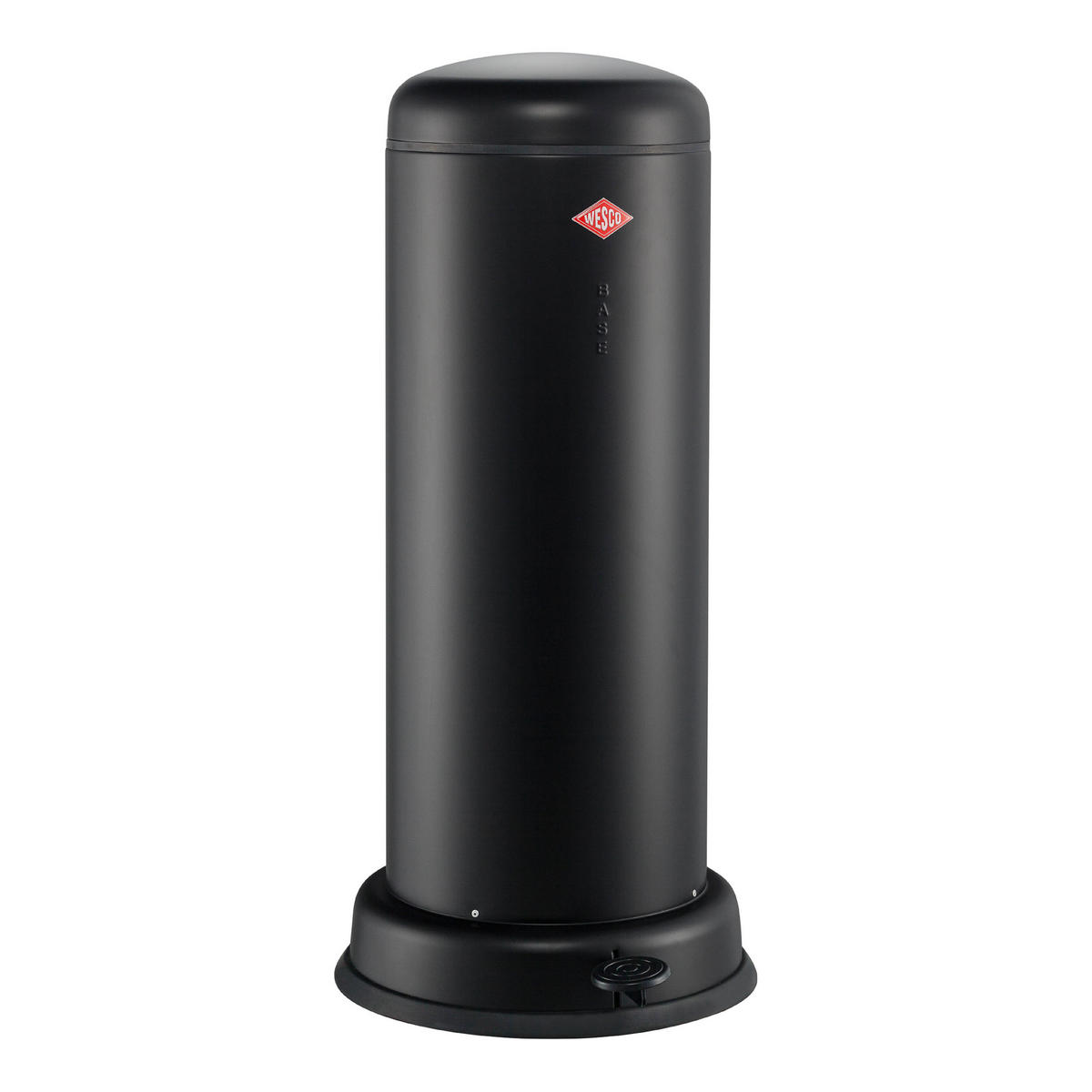 TRETEIMER Baseboy 30 Schwarz matt - Schwarz, Metall (36.2/80/36.2cm) - Wesco