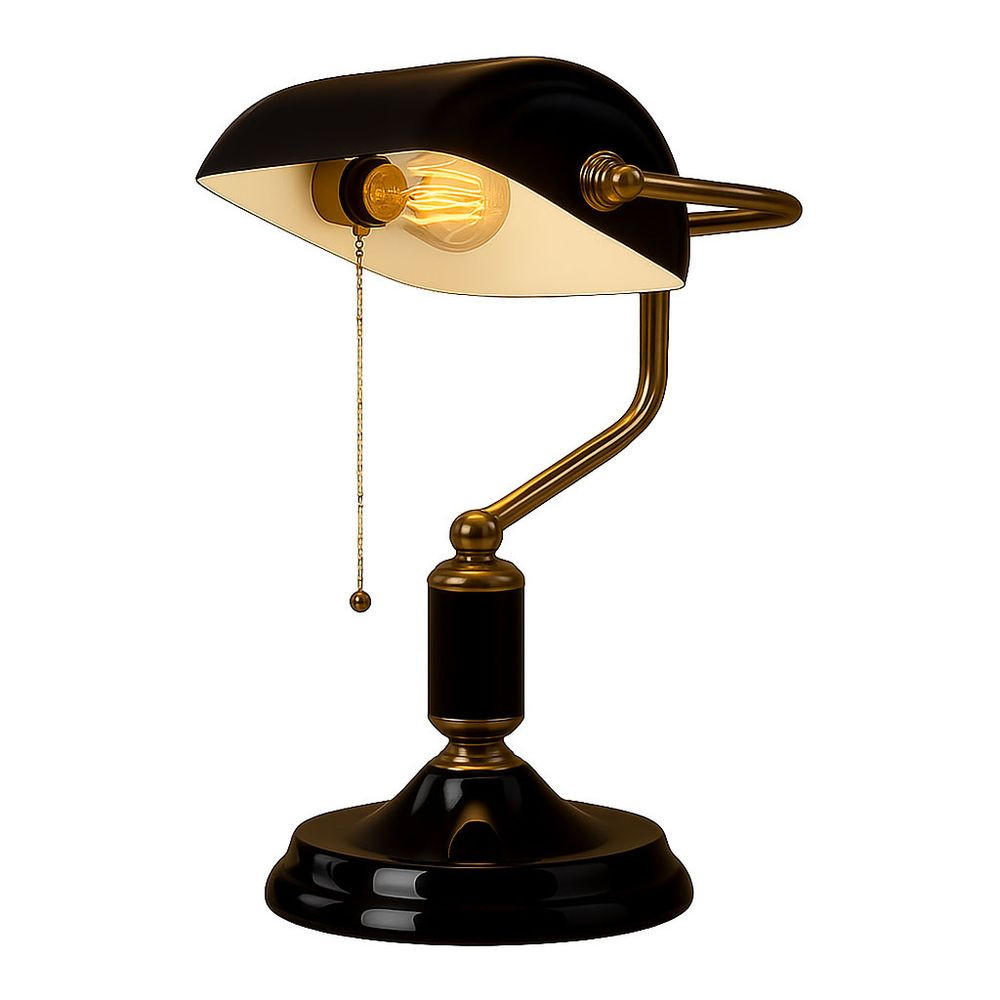 Globo Lighting Tischleuchte Schwarz 18x34x26.5 cm
