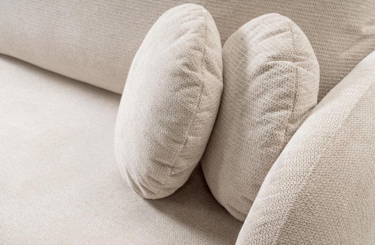 ECKSOFA Beige OLIVIO Ausziehbar Links - Beige, Naturmaterialien (248/174cm) - Sepro Meble