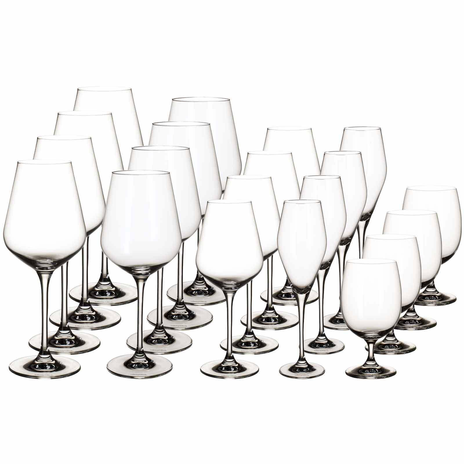WEIN- UND SEKTGLÄSER La Divina transparent 20er Set - Transparent, Glas - Villeroy & Boch