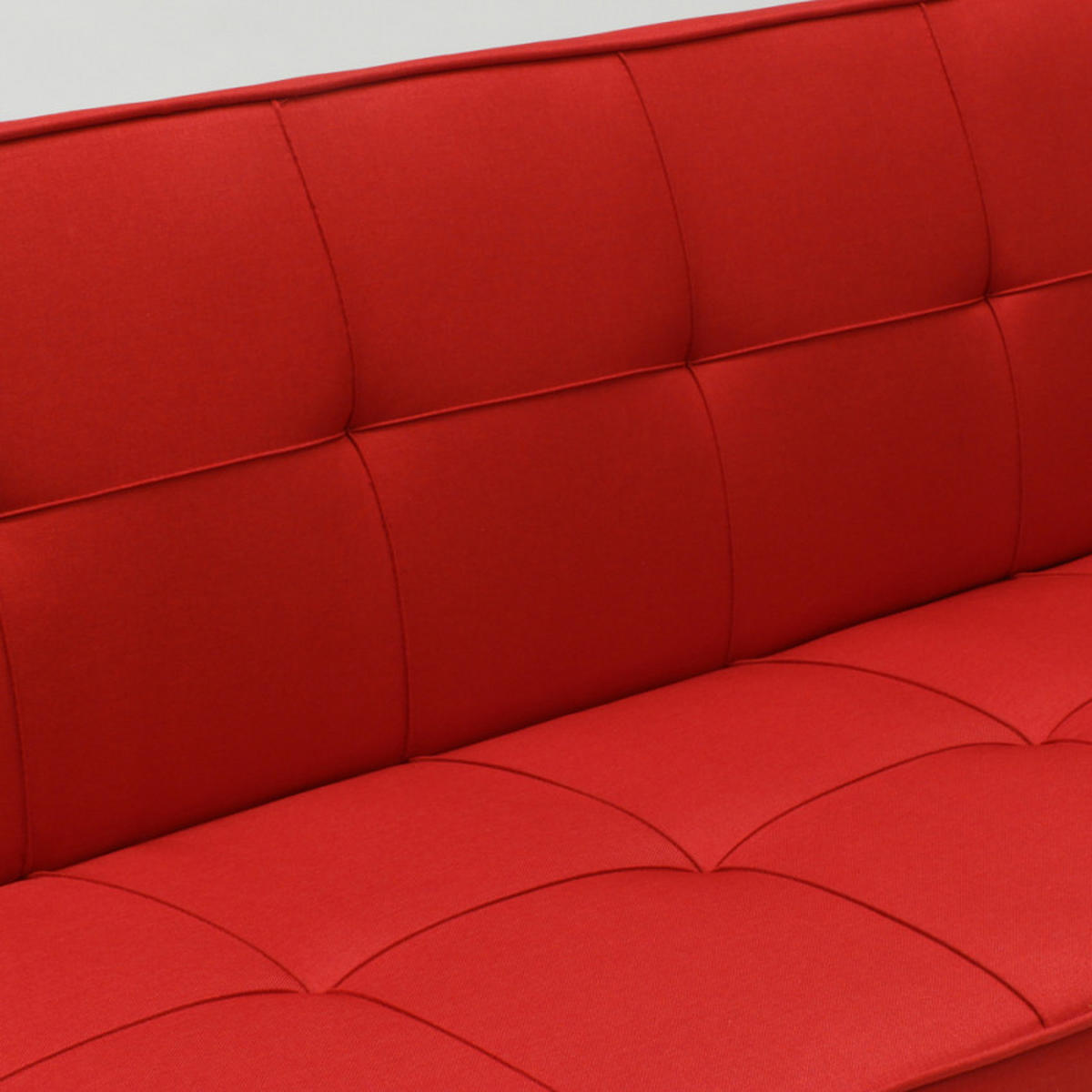SCHLAFSOFA Gemma - Rot - Rot, Textil (175/74/83cm) - Pasmara