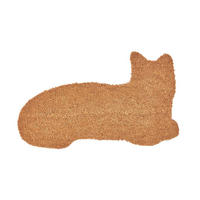 FUSSMATTE Katze, Kokos 45/76 cm - Naturfarben, Naturmaterialien (45/76cm) - Homescapes