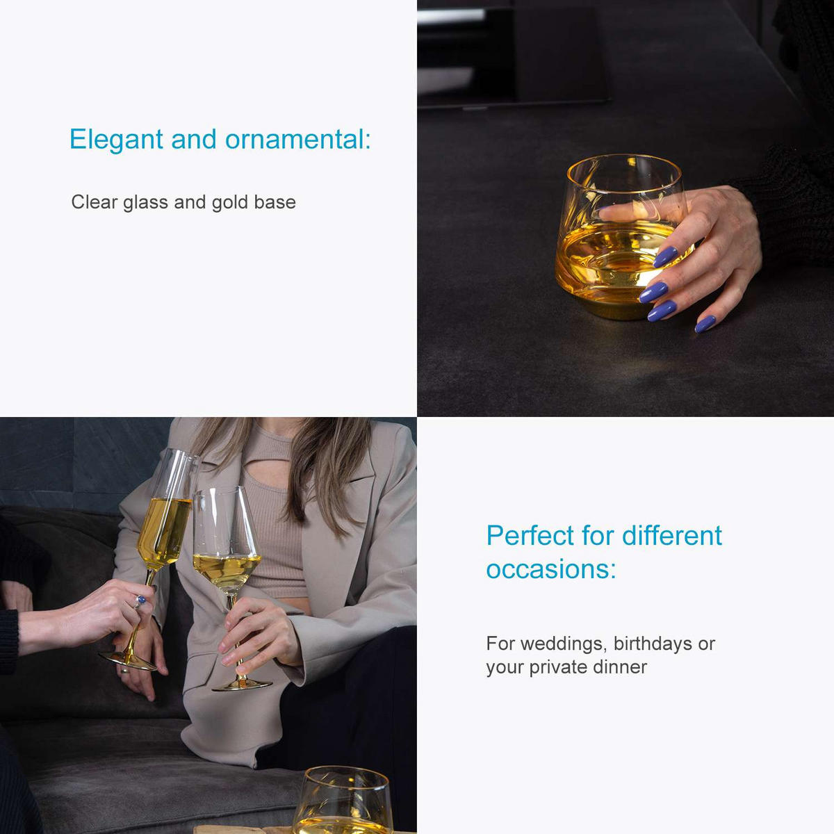 WASSERGLAS 350 ml - Transparent, Glas (0.35L) - Intirilife