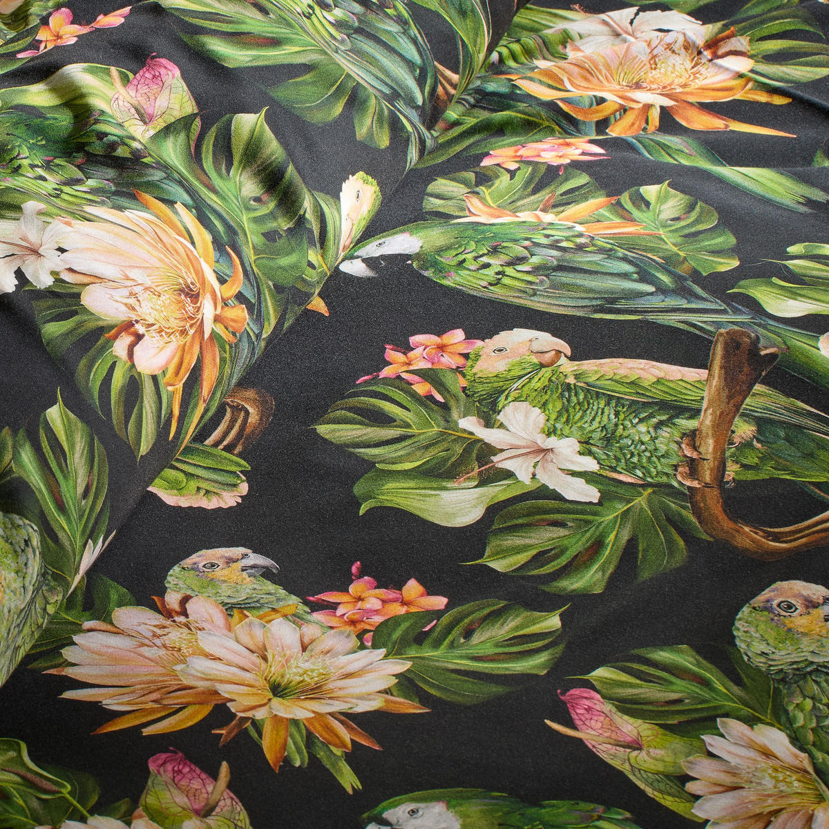 BETTWÄSCHE Piroso - Schwarz, Textil (200/220cm) - home&you
