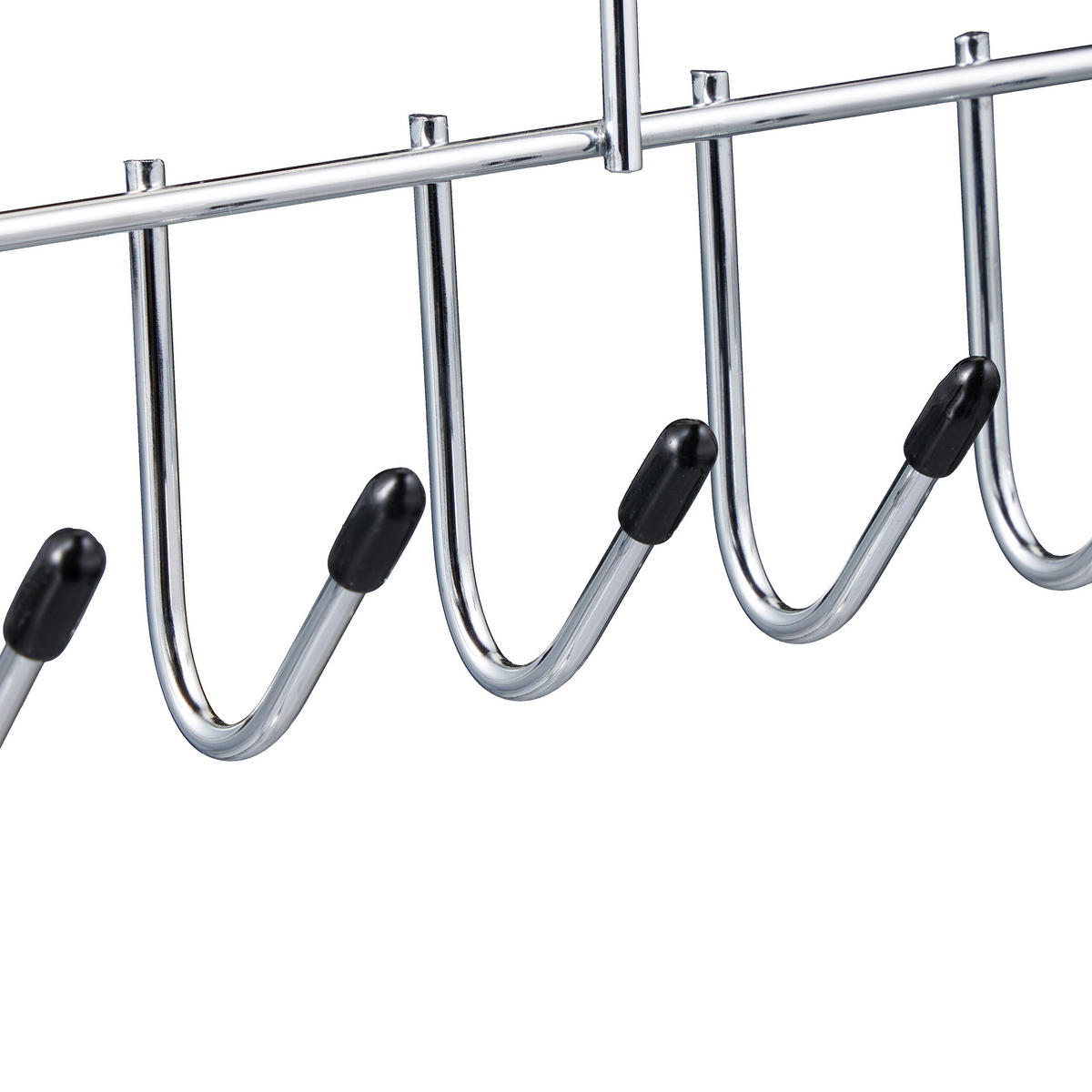 3XDRŽIAK na opasky - strieborná, kov/plast (34.5/4/1.5cm) - Relaxdays