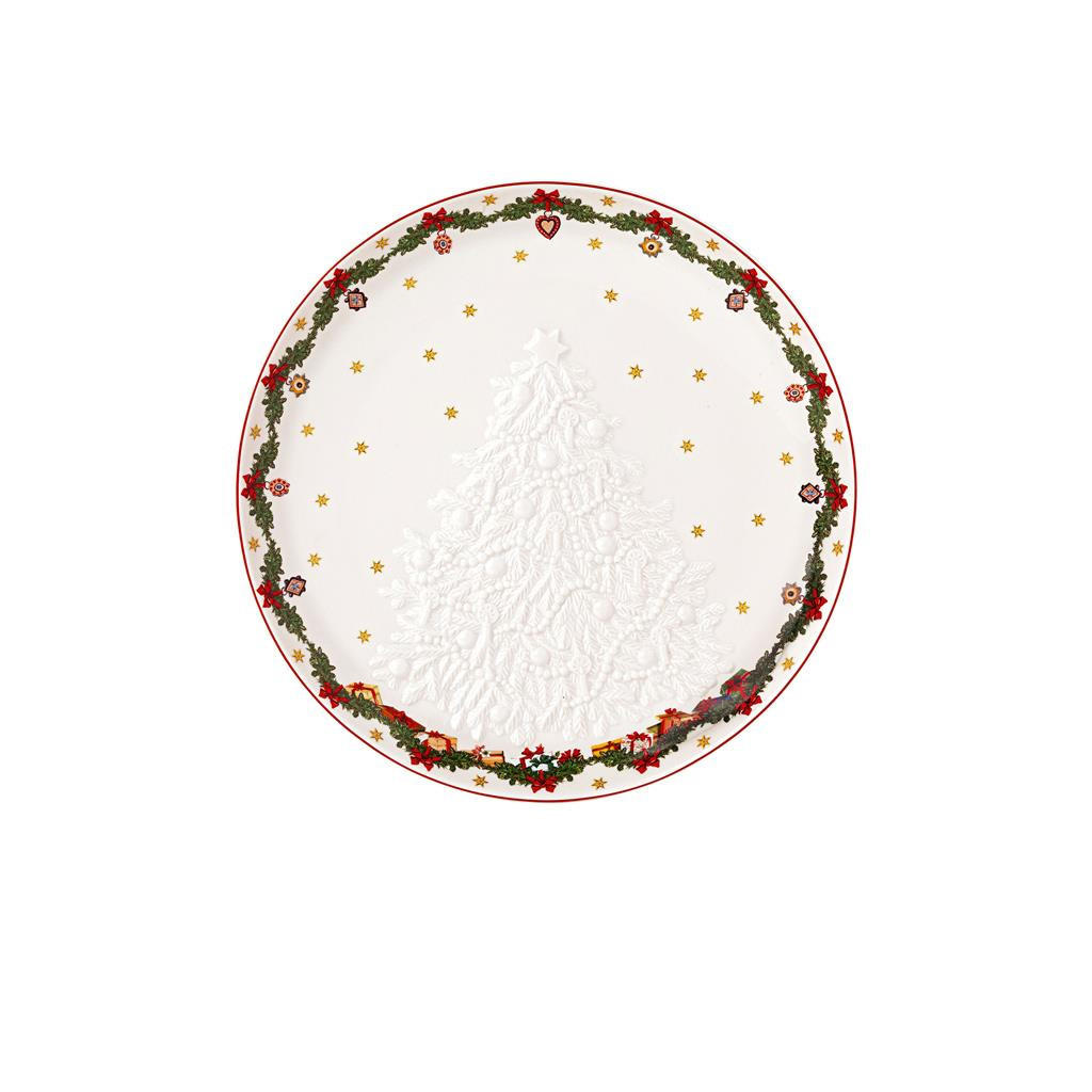 SCHALE MIT BAUM RELIEF Toy's Fantasy bunt ø 25 cm - Multicolor, Keramik (25.5cm) - Villeroy & Boch