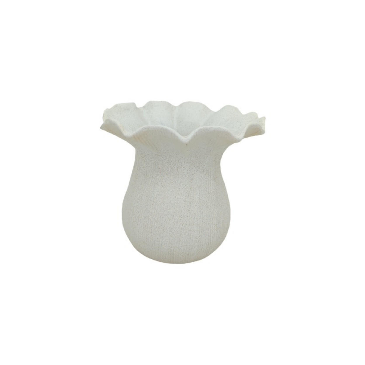 Light & Living Vase Weiß 19 cm