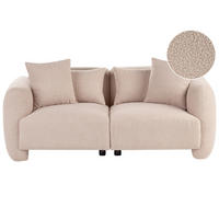 POHOVKA 3-místná Bouclé Béžová Ekenes - béžová, textil (182/72/90cm) - Beliani