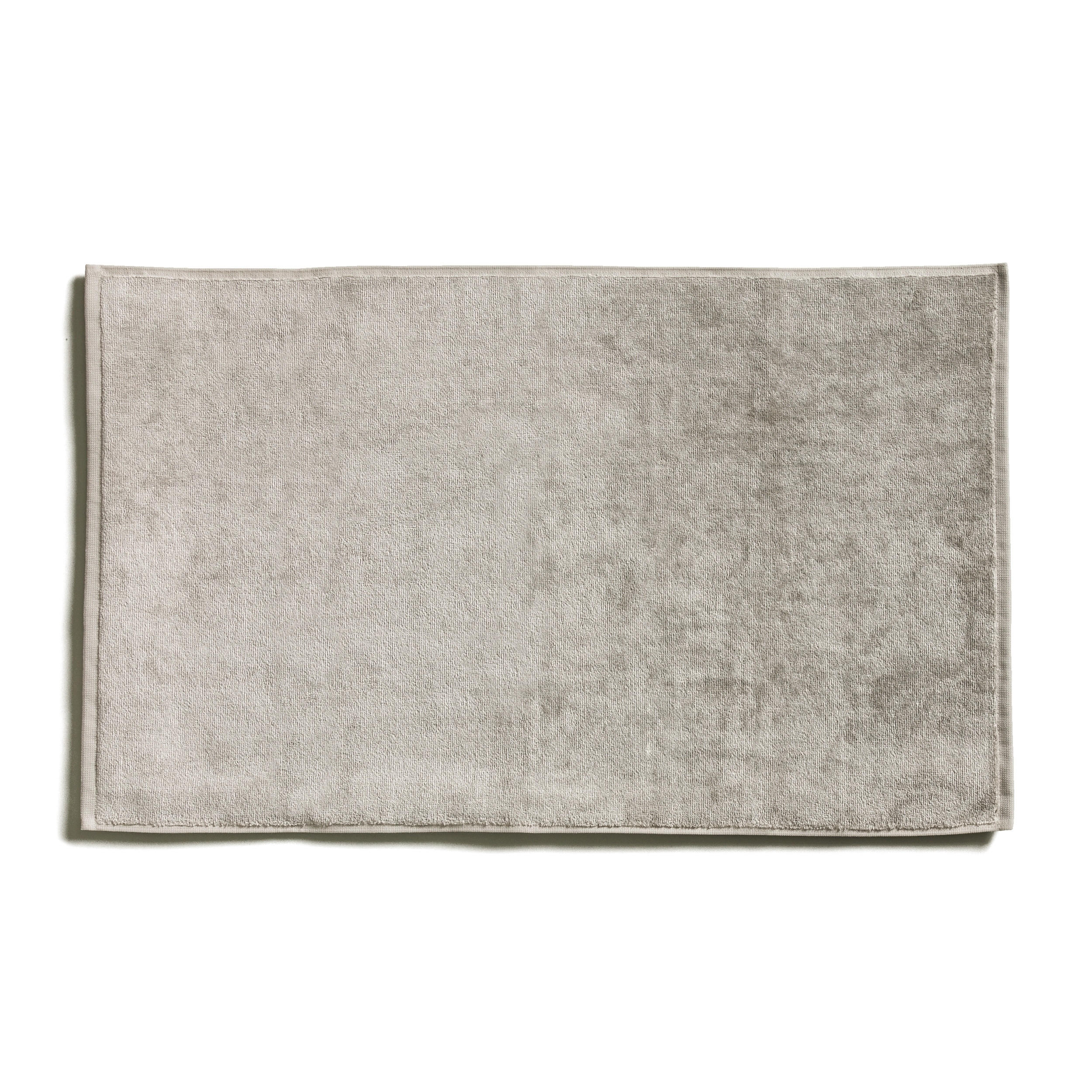 BADEMATTE BAMBOO LUXE - Hellgrau, Textil (50/80cm) - MÖVE