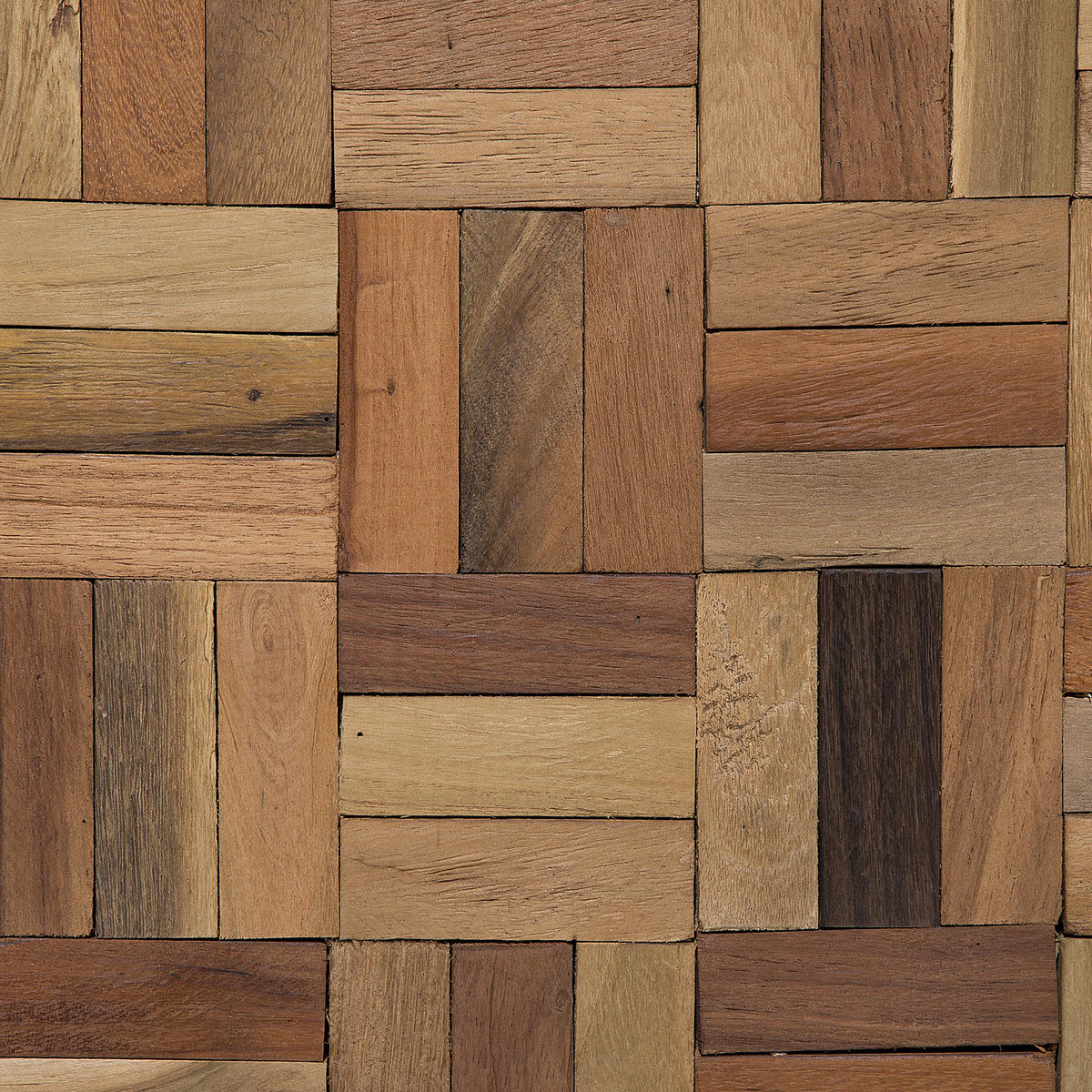 COUCHTISCH Teakholz braun quadratisch 45/45 cm Gameti - Dunkelbraun, Holz (45/45/40cm) - Beliani