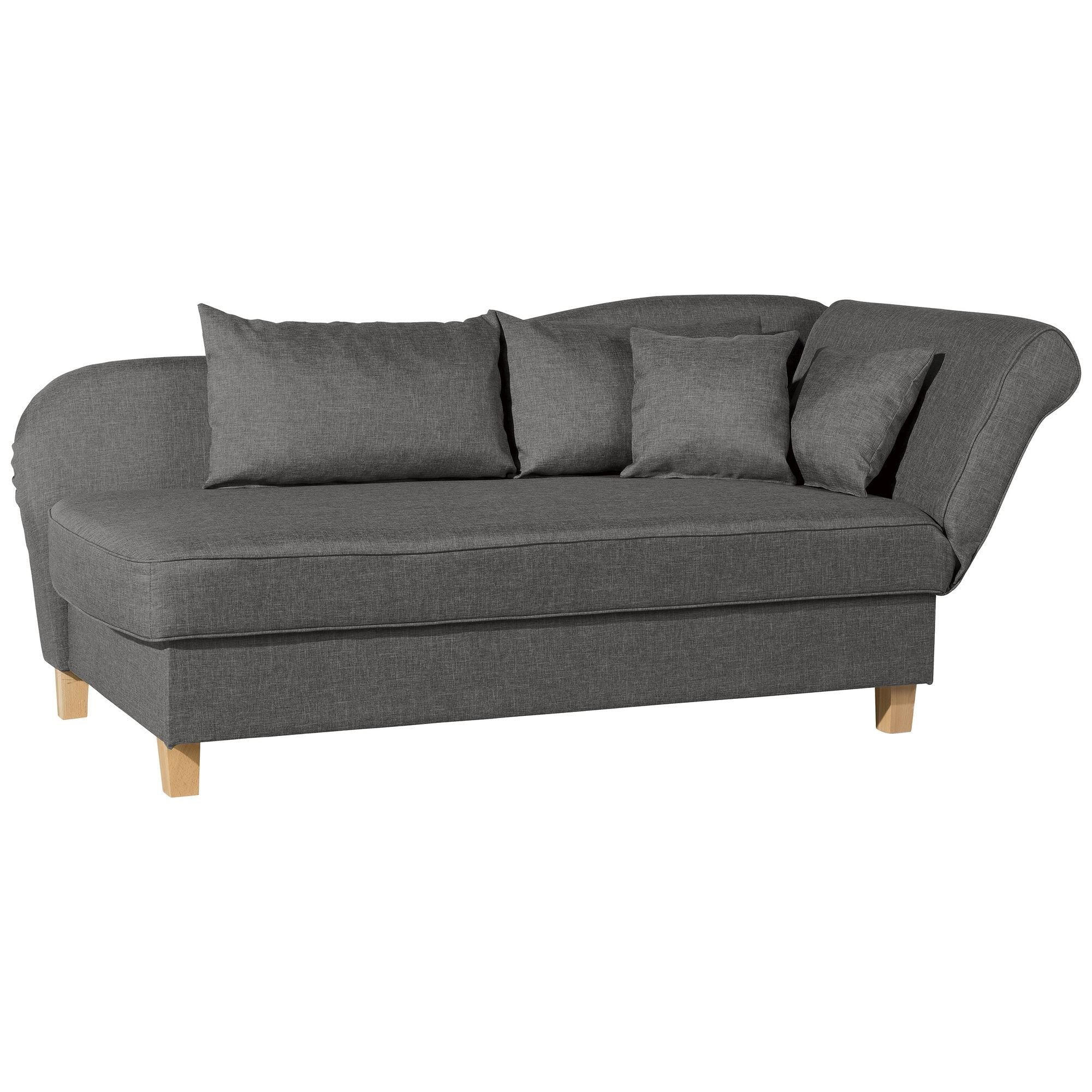 58aufmkessel Recamiere Grau 190x82x88 cm