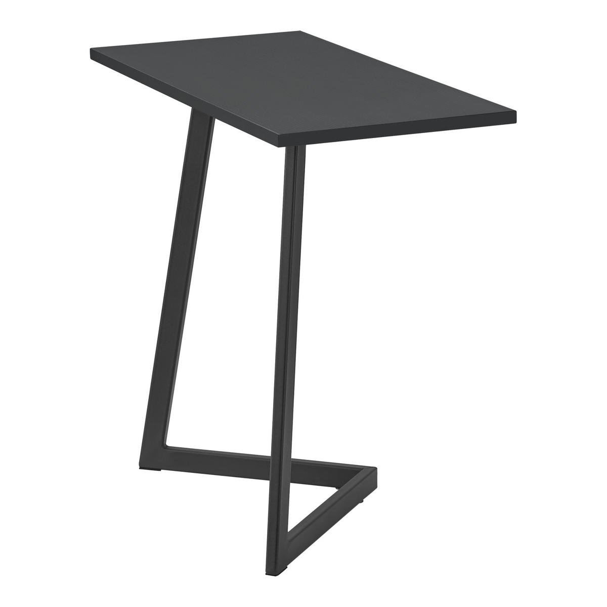 BEISTELLTISCH Kalundborg - Schwarz, Metall (30/60/55cm) - [en.casa]