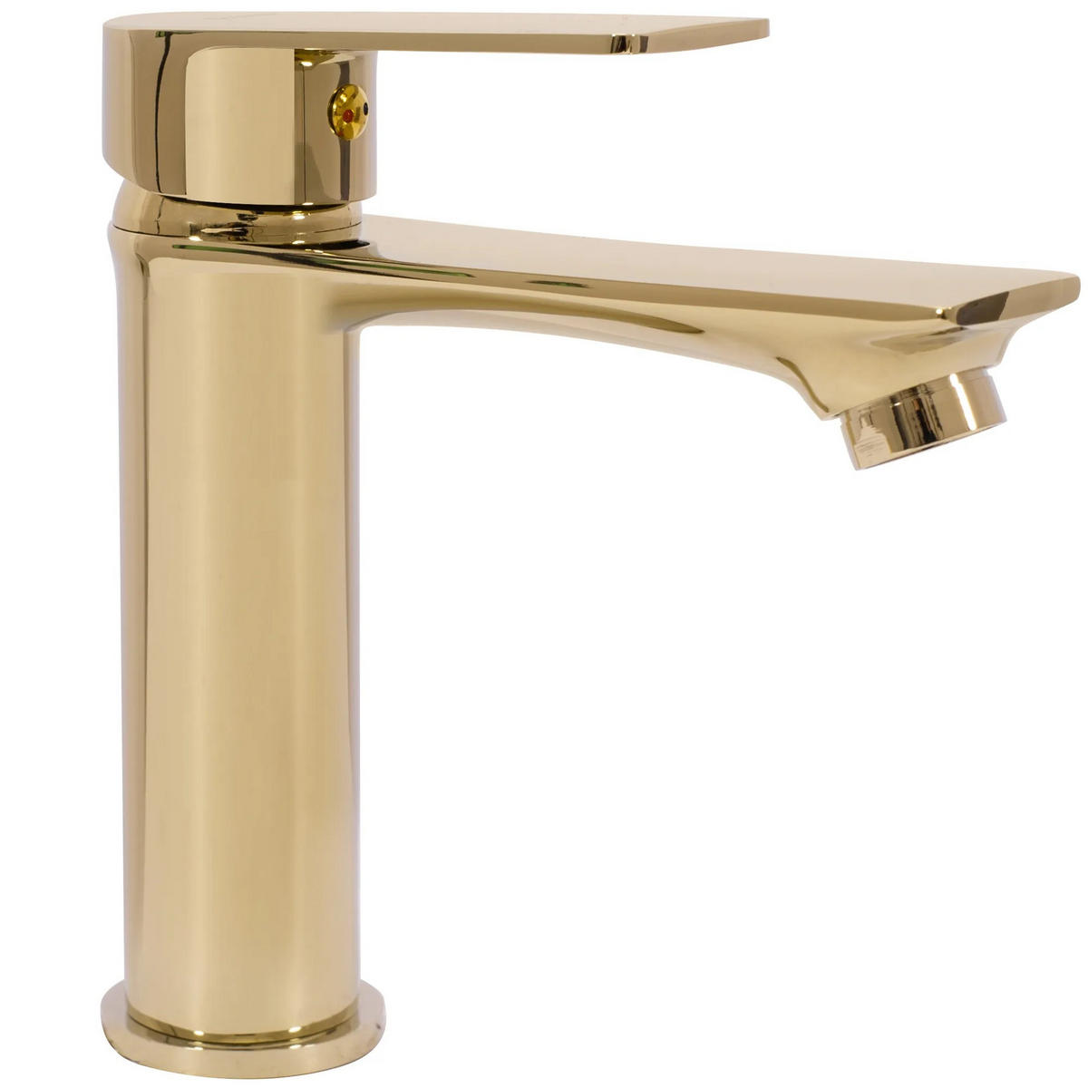 WASCHBECKENARMATUR Rea Mayson Gold Low - Goldfarben, Metall (5/16.5/16.5cm) - REA