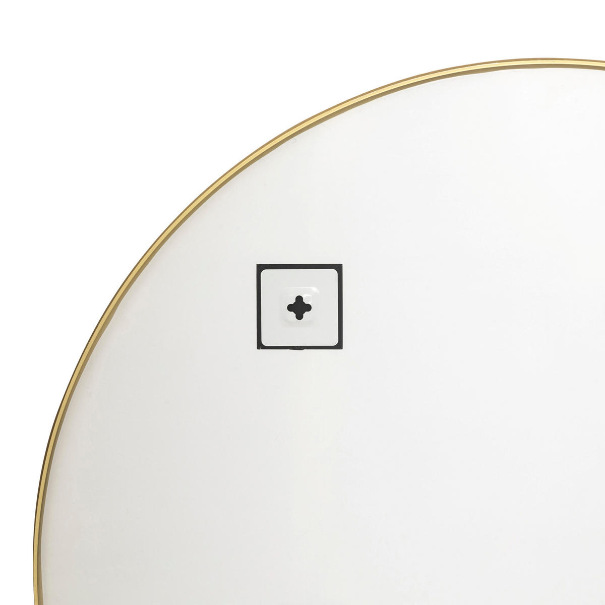 FLURSPIEGEL Metallrahmen Alice 90/1,7/65 cm - Goldfarben, Metall (1.7/65/90cm) - Atmosphera Createur d´interieur