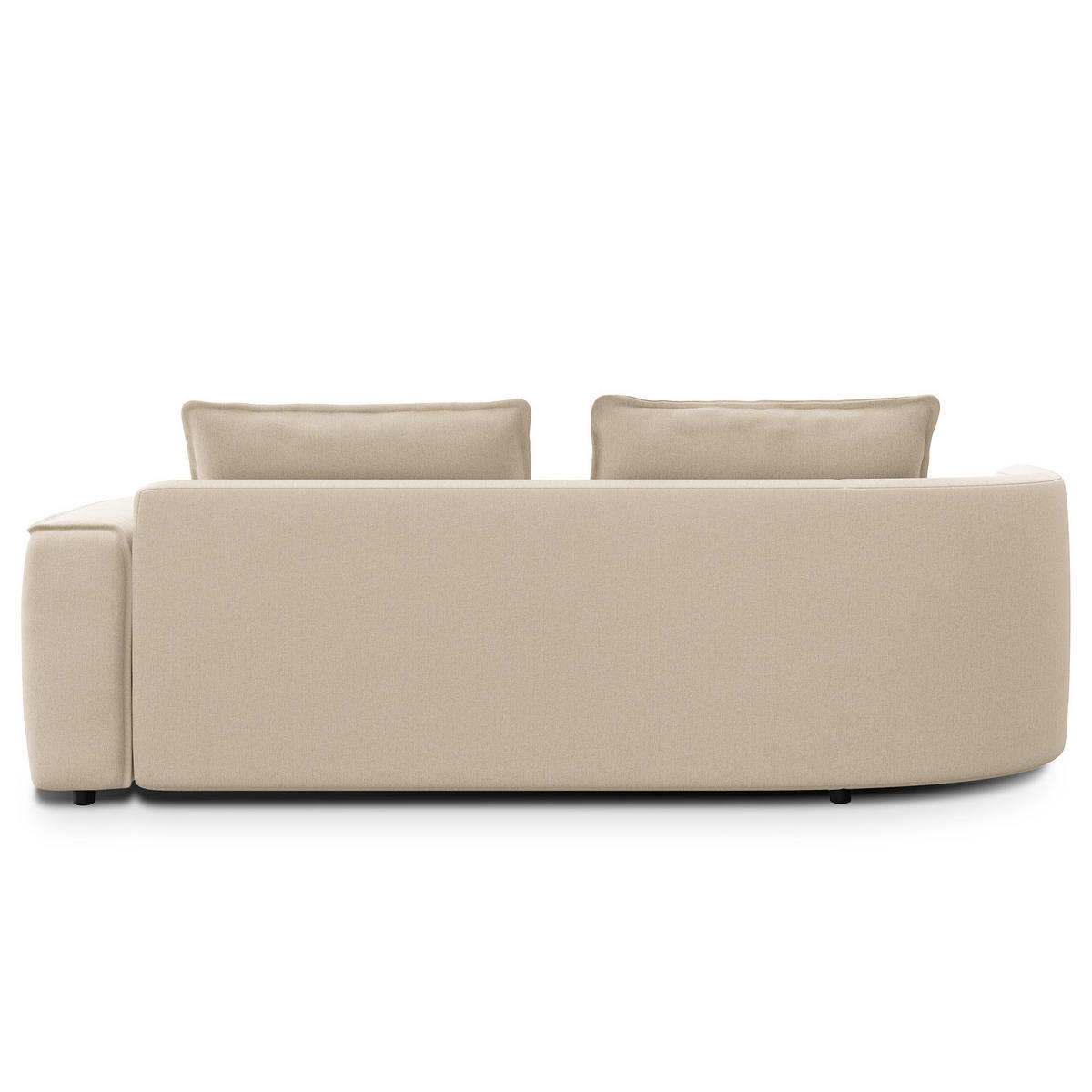 2,5-SITZER SOFA - Beige, Textil (217/82/156cm) - home24