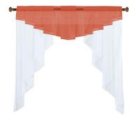 SCHEIBENGARDINE MEIßEN 100x100 cm Terrakotta - Terra cotta, Textil (100/100cm) - Gardinenbox