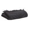 DUSCHTUCH Zoé carbonfarben 70 x 140 cm - Schwarz, Textil (70/140cm) - Vivaraise