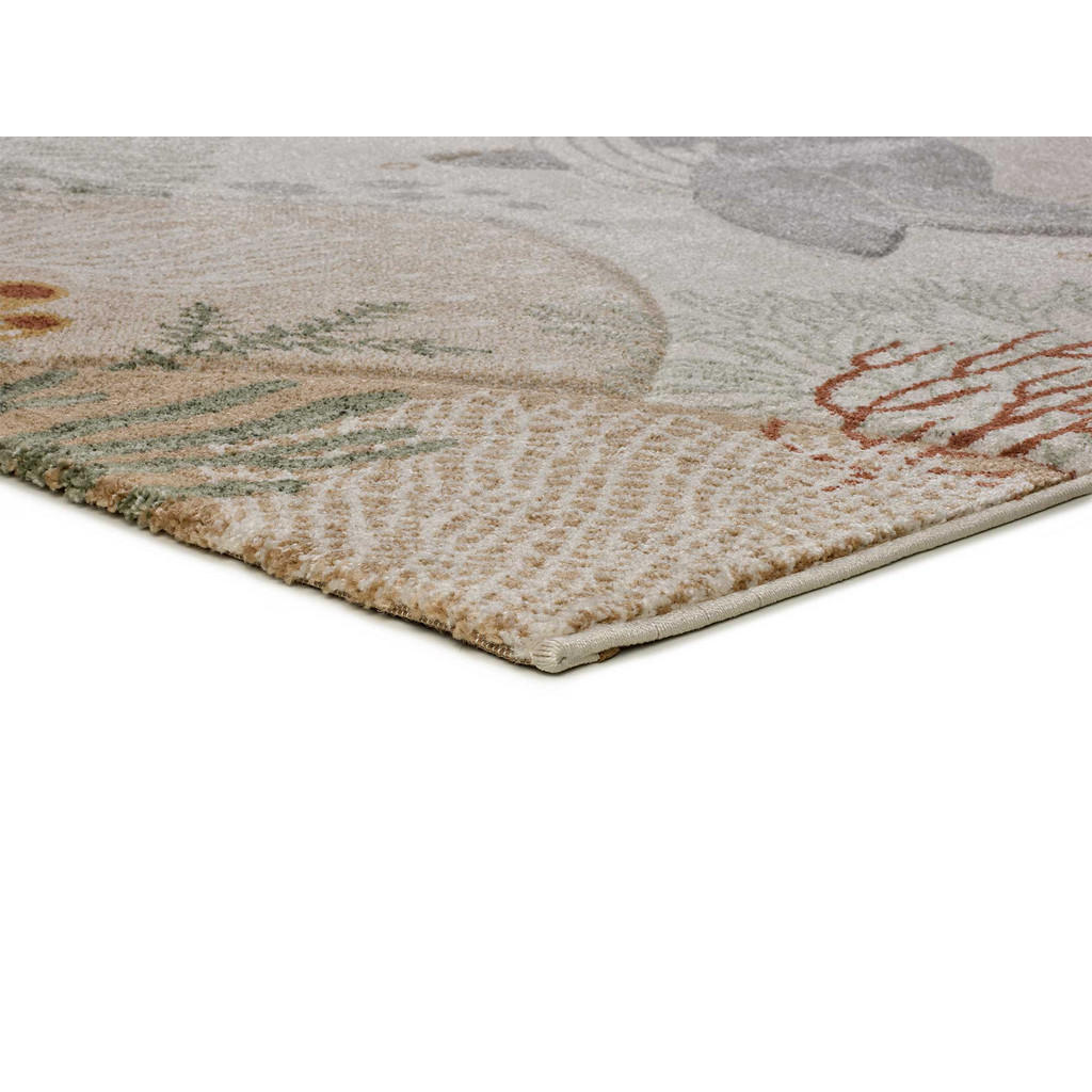 Thumbnail - Atticgo Kinderteppich, Mehrfarbig, Beige, Grau, Textil, Galaxis, Rechteckig, 120x170 cm, Oeko-Tex® Standard 100, in vers...