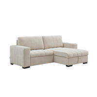 SCHLAFSOFA - -Sitzer - Stoff - Beige - - Beige, Textil (250/93/154cm) - Vente-Unique