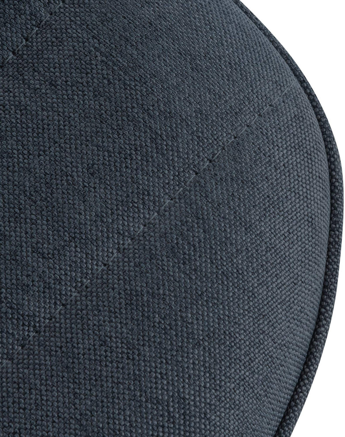 BARHOCKER Stoff dunkelgrau - Dunkelgrau/Schwarz, Textil/Metall (45/89/46cm) - CLP