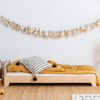 POSTEL 90/190 Garance Přírodní dřevo - hnědá, dřevo (90/190cm) - Petits-meubles