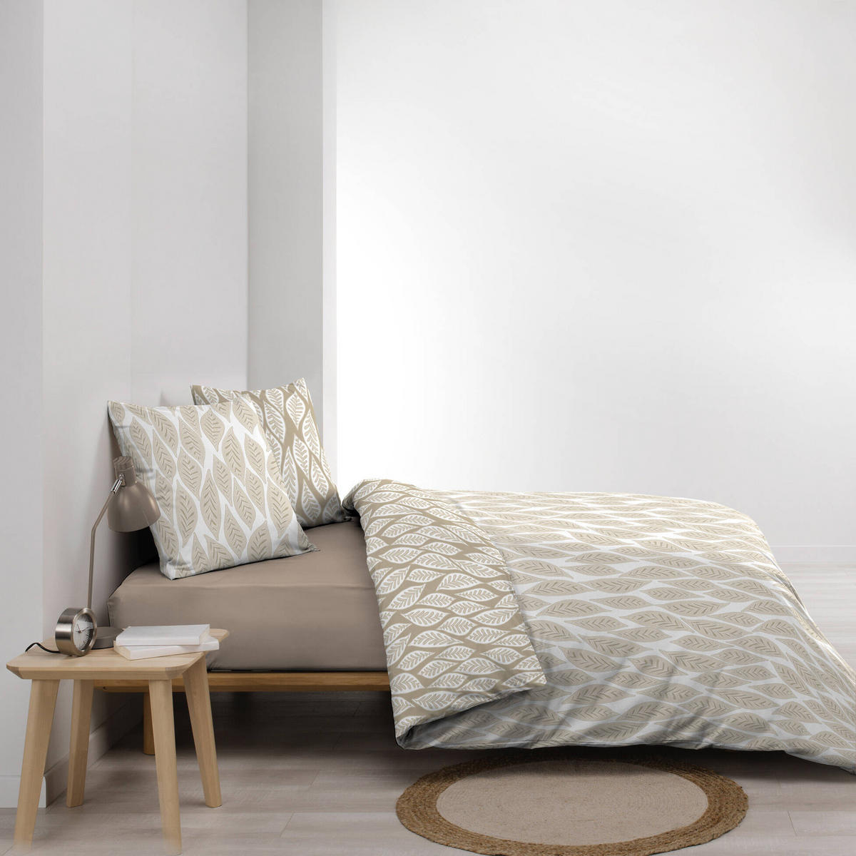 BETTWÄSCHE Mareva 240/220 cm - Beige, Naturmaterialien (220/240cm) - Douceur d´intérieur