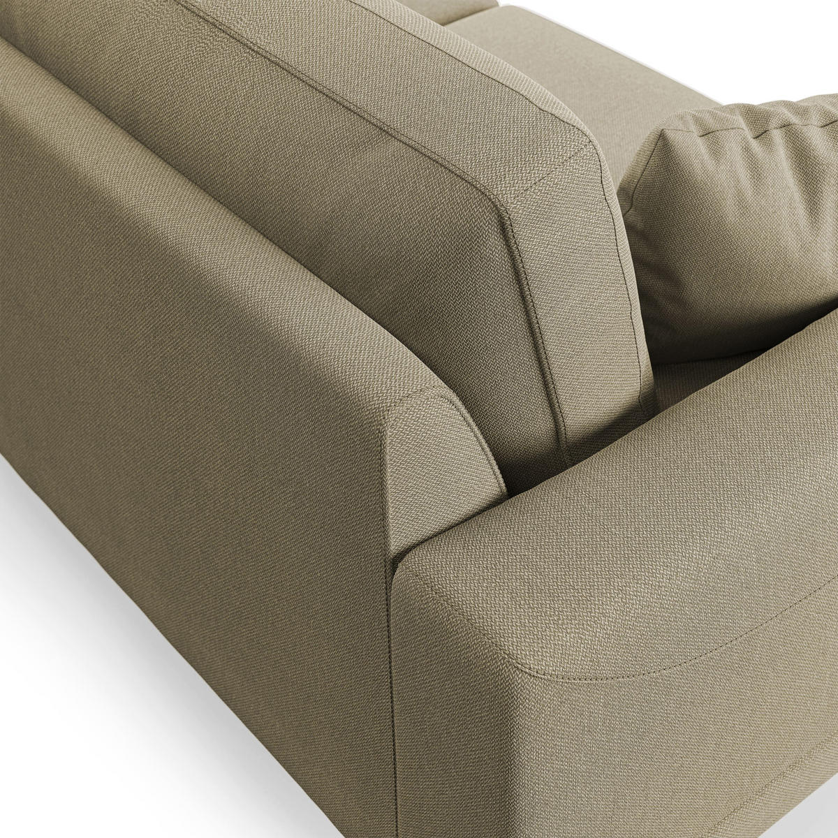 LINEARSOFA Dorian - Beige, Textil (218/88/93cm) - Divani.store