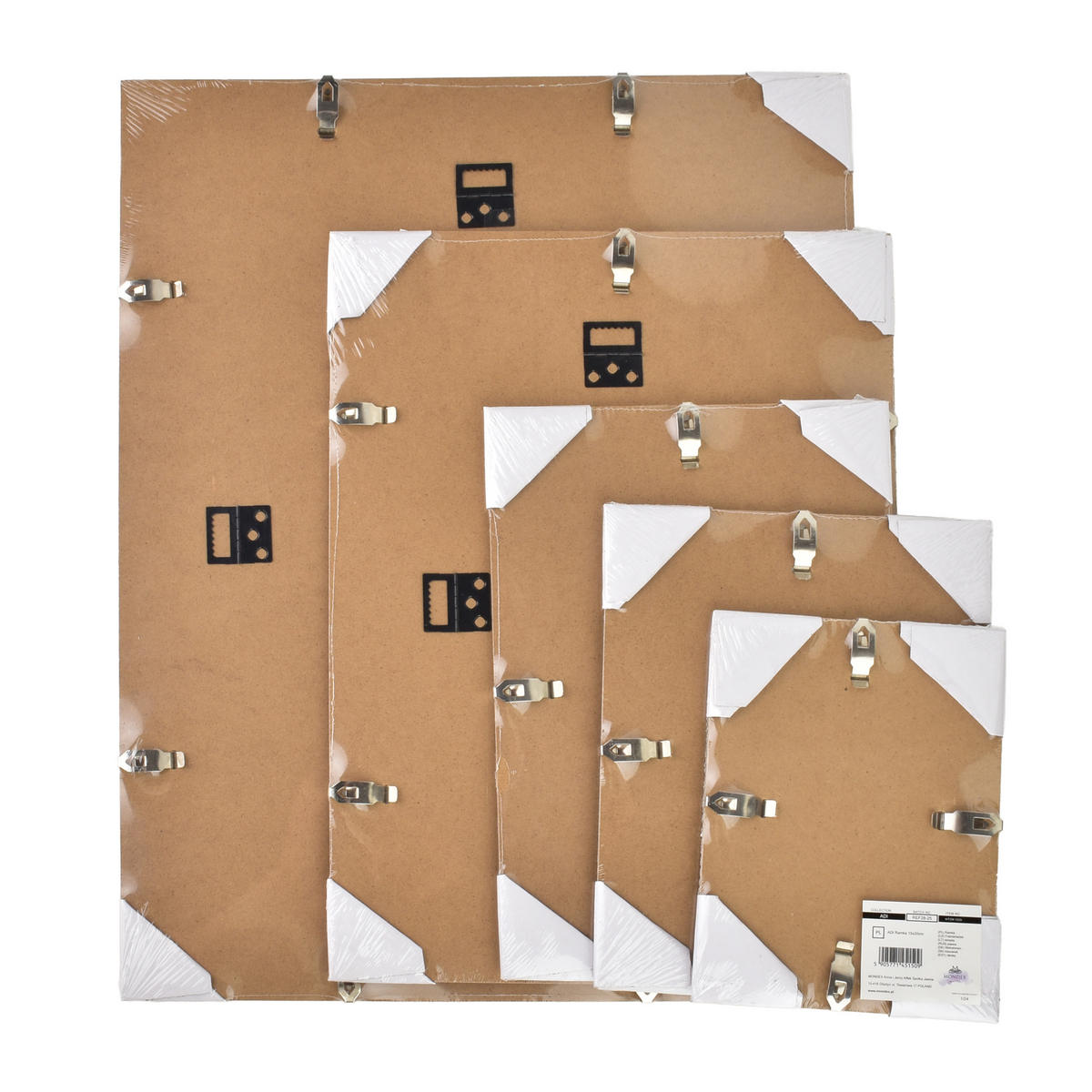 BILDERRAHMEN Adi Transparent 40x50x0.3 cm Kunststoff - Transparent, Kunststoff (0.3/50/40cm) - Mondex