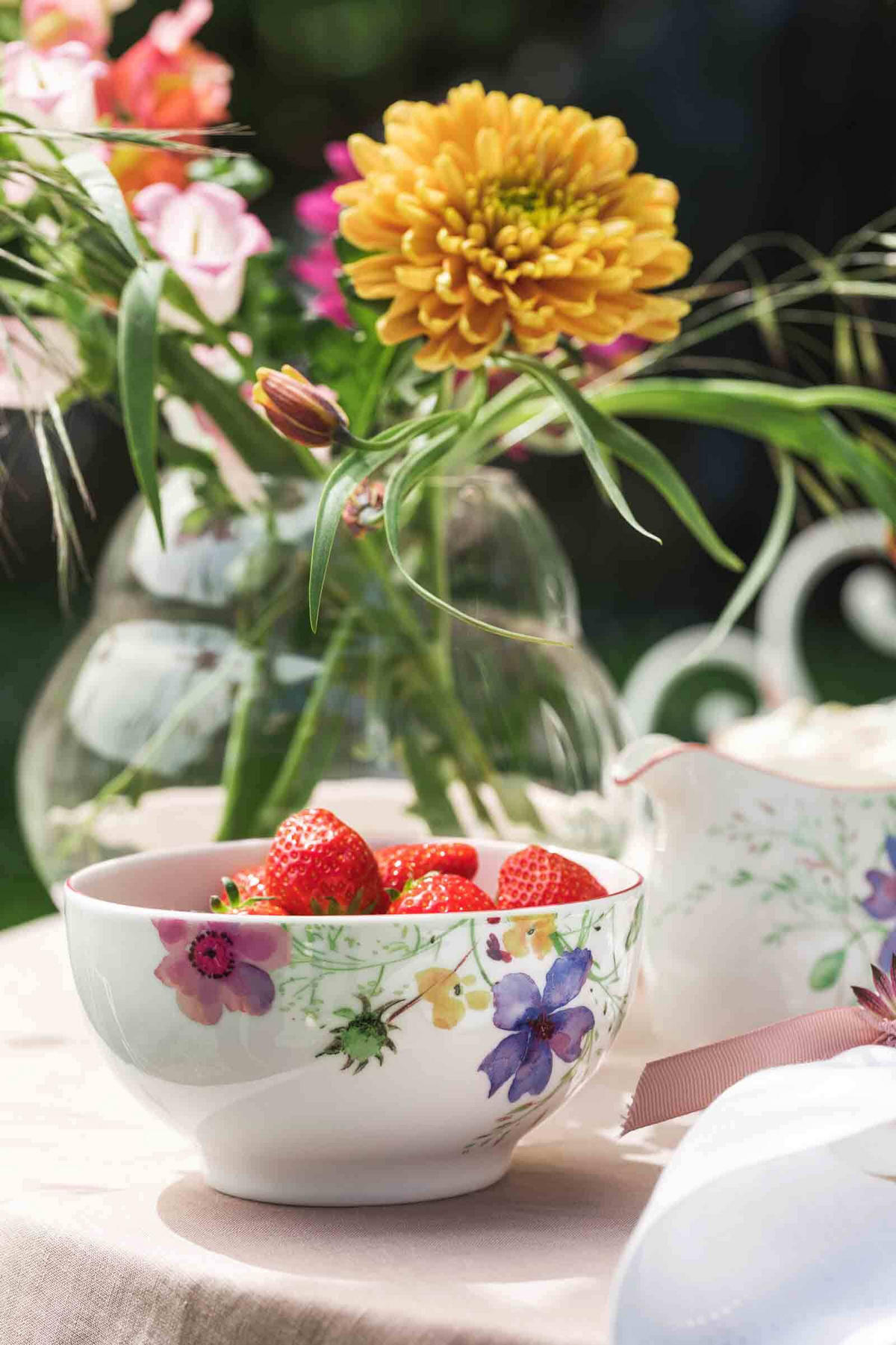 FRENCH BOL Mariefleur Basic bunt 15 x 13 cm 4er Set - Multicolor, Keramik (1cm) - Villeroy & Boch